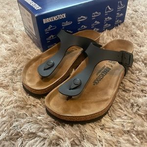 Birkenstock Gizeh Black Sandals